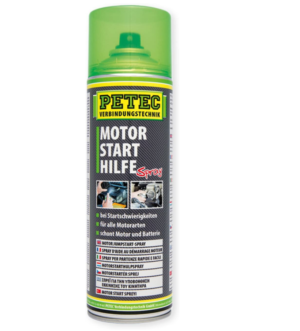 Petec MOTORSTARTHILFE Spray 70450, 500 ML